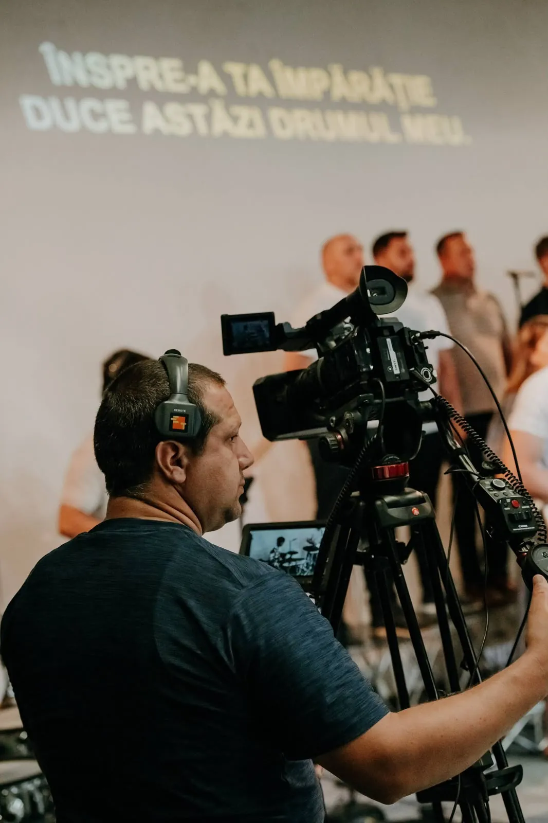 Voluntar din echipa media BSTL